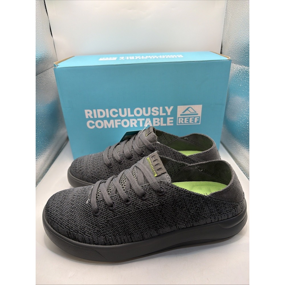 Reef Swellsole Neptune Men's 10 MED Casual Shoes Raven Comfort Lightweight NIB